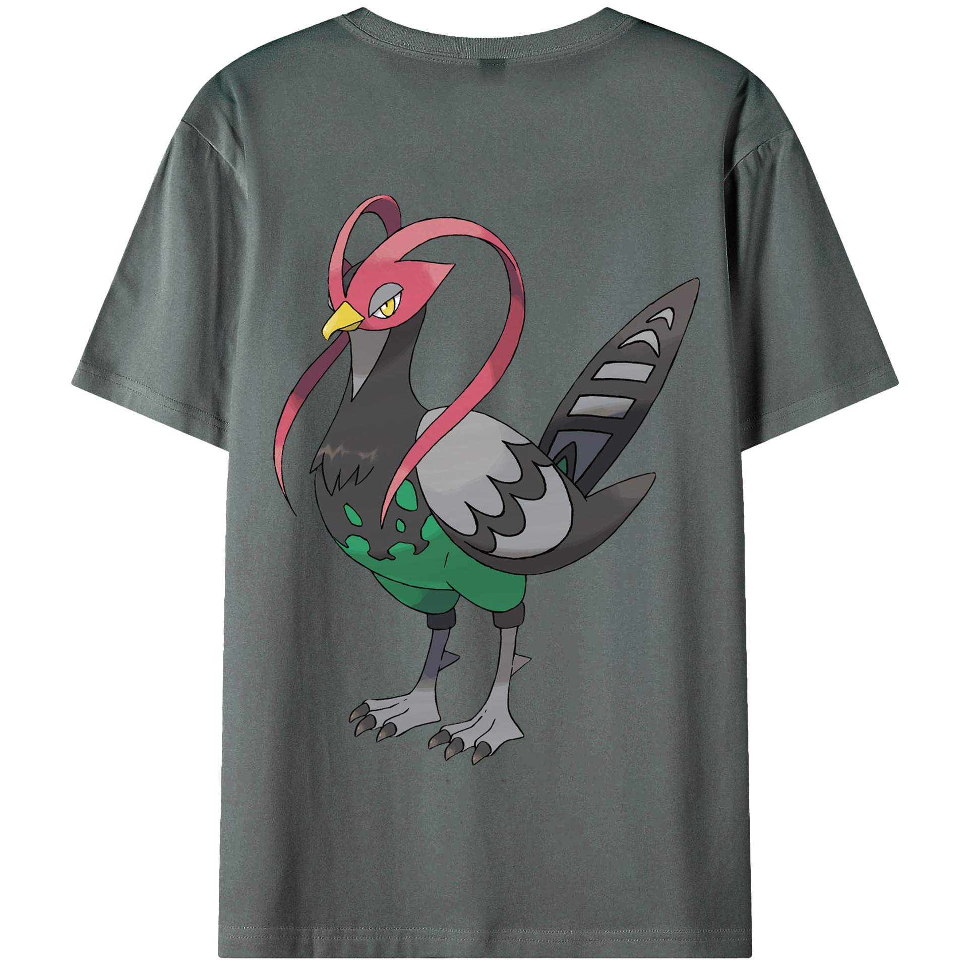 （画像用） ポケットモンスター Pokémon 綿100％半袖Tシャツ（背面プリント）